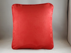 Red Micro-suede Comfee Cushion